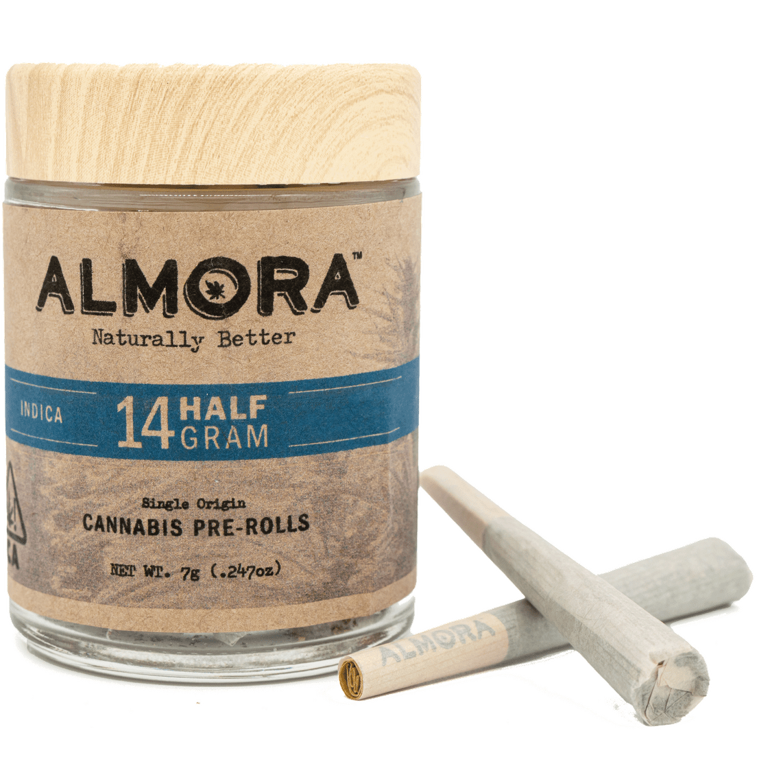 Almora Farm - (x14) .5g Prerolls - 7g - Chocolate OG