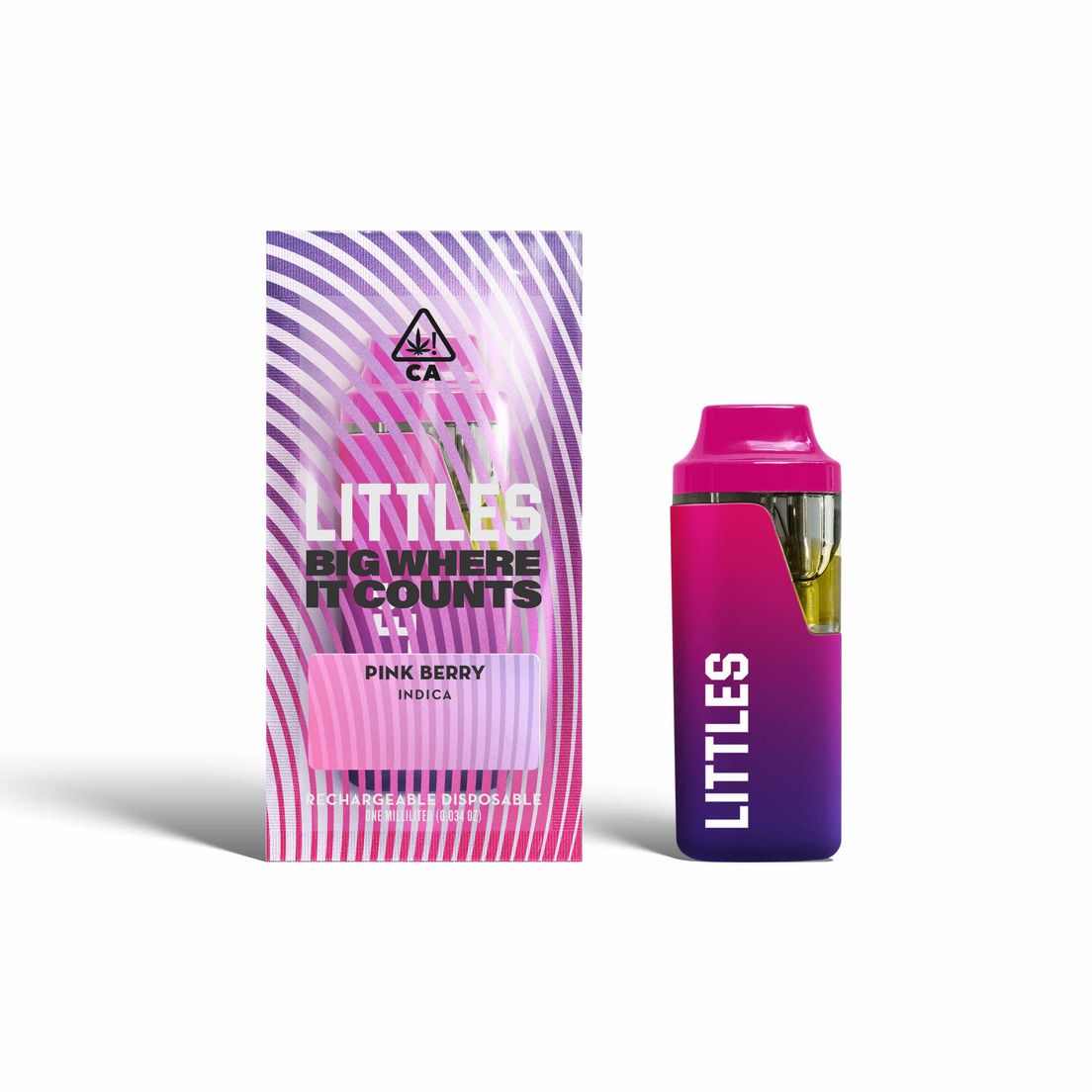 Littles - Pink Berry Disposable 1G