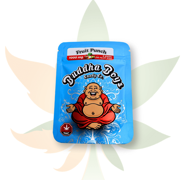 Buddha Boys - 1000mg THC Gummies - Blue Raspberry