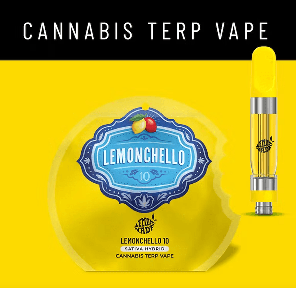 Lemonnade - 1G 510 Cannabis Terp Vape - Lemonchello 10