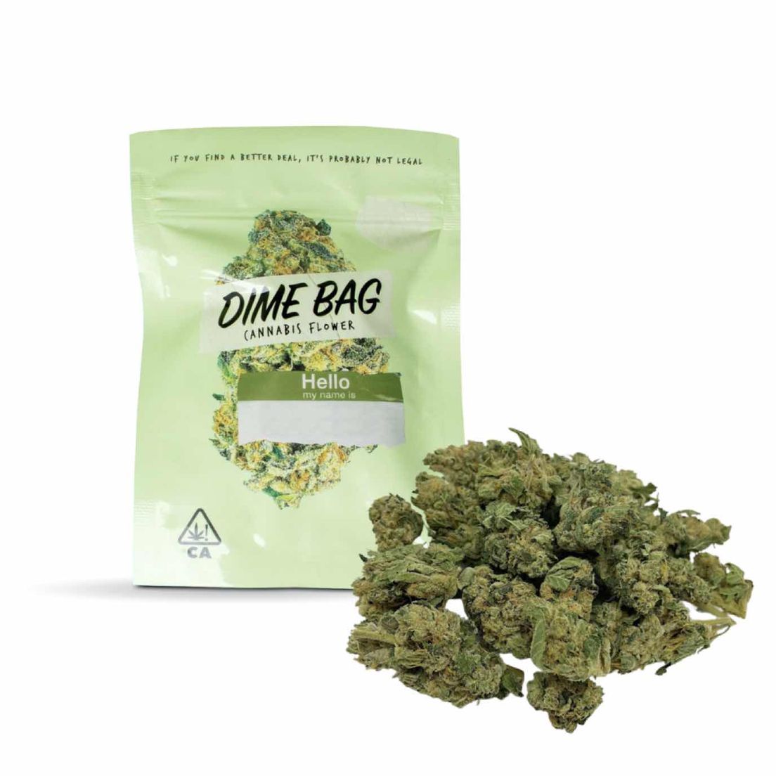 Dime Bag - 28g Flower (Golden Goat)