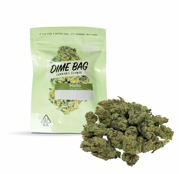 Dime Bag - 28g Flower (Golden Goat)