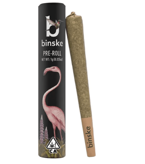 BINSKE 1G SOLVENTLESS PREROLL- PINEAPPLE BREEZ