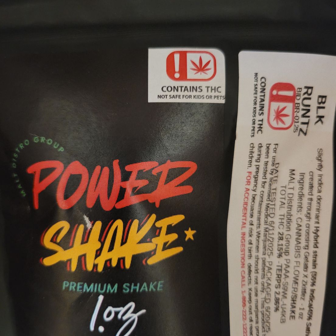 Black Runtz Shake