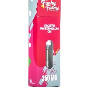FUNKY FARMS FROSTY WATERMELON CBD VAPE CARTRIDGE - 350MG