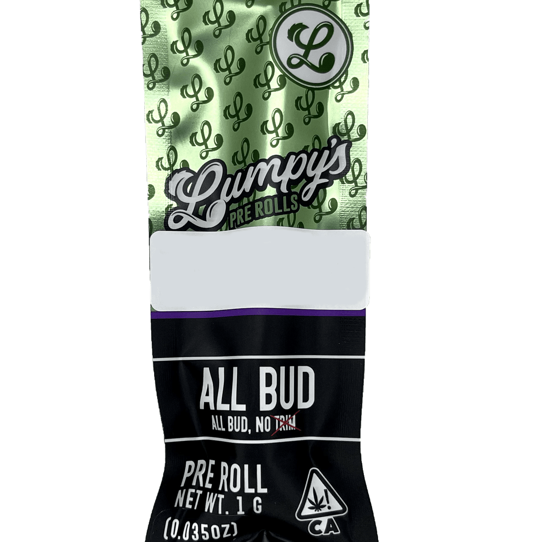 Lumpys Preroll Sherbanger #22 $10