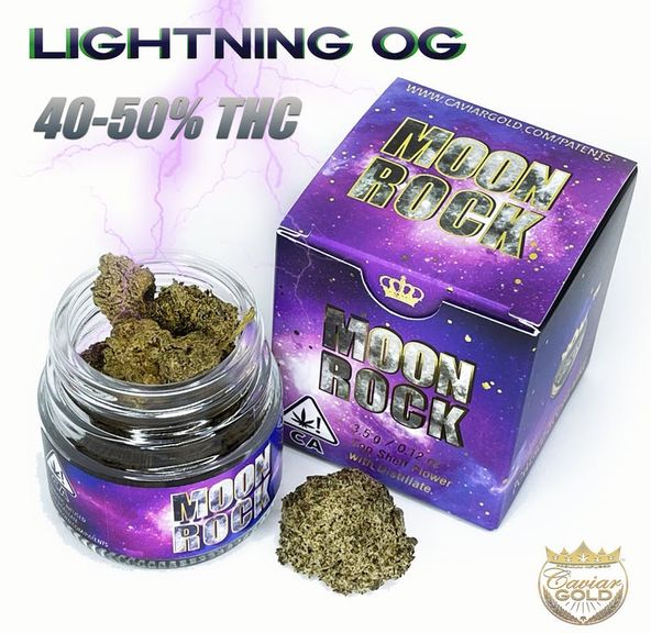 Caviar Gold Lightning OG 3.5g Moon Rocks 54%