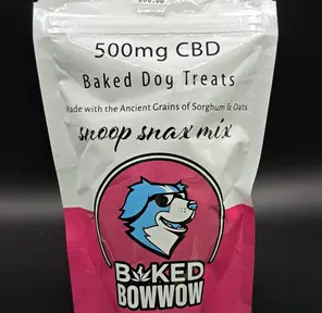 [Baked Bow Wow] {500mg} (CBD) snoop snax mix | Dog Treats