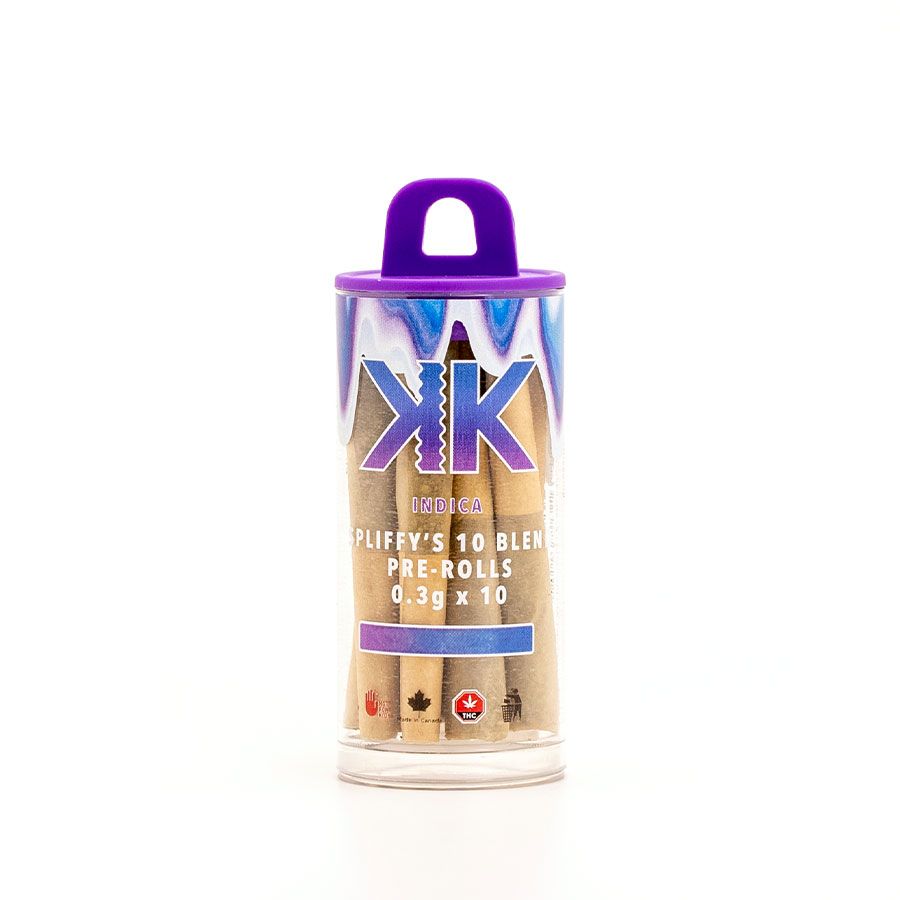 Rockstar Premium Indica 10x.3g Spliffy's Pre-Rolls by KushKraft