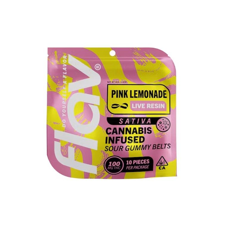 Live Resin Pink Lemonade Belt - 100mg