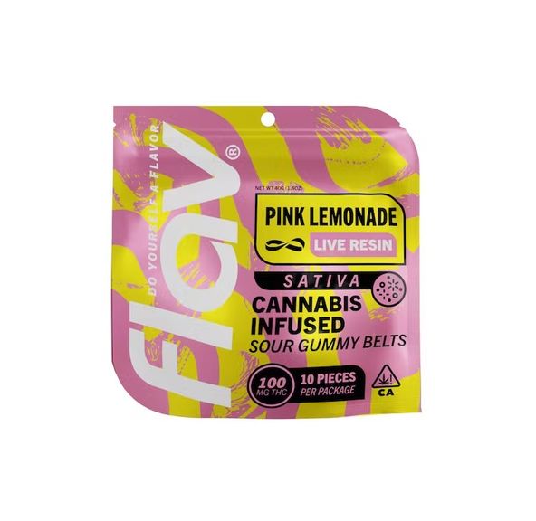 Live Resin Pink Lemonade Belt - 100mg