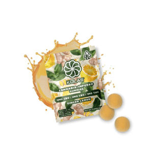 Kolas - Ginger Lemon Gummies 2pk 4mg THC 4mg CBD
