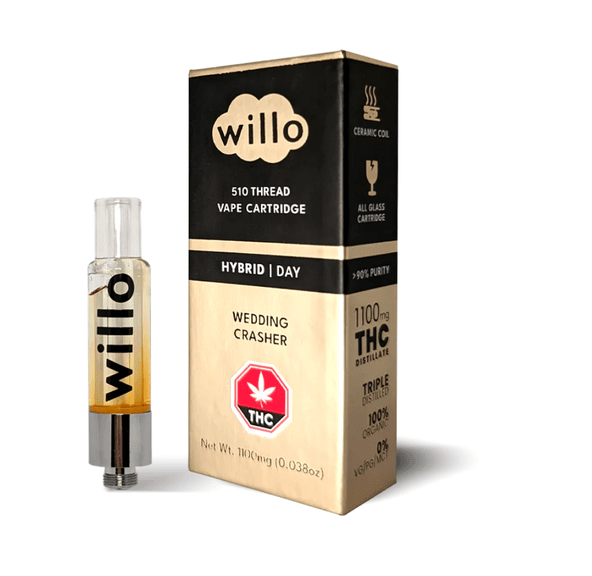 Wedding Crasher - 1G THC Vape Cartridge by Willo