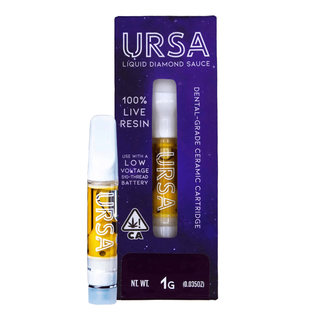 Ursa- Banana Runtz Live Resin Cartridge 1g (H)