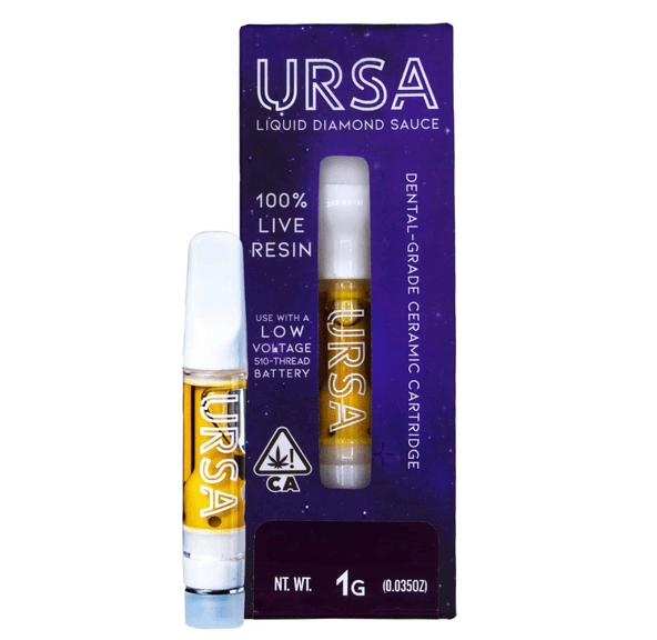 Ursa- Banana Runtz Live Resin Cartridge 1g (H)