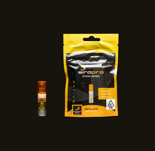 AiroPro Strain Series Pineapple Diesel Vape Cartridge 0.5g