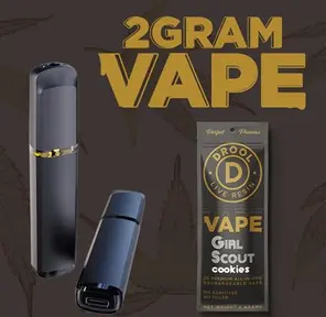 Drool 2g Live Resin Disposable - Girl Scout Cookies