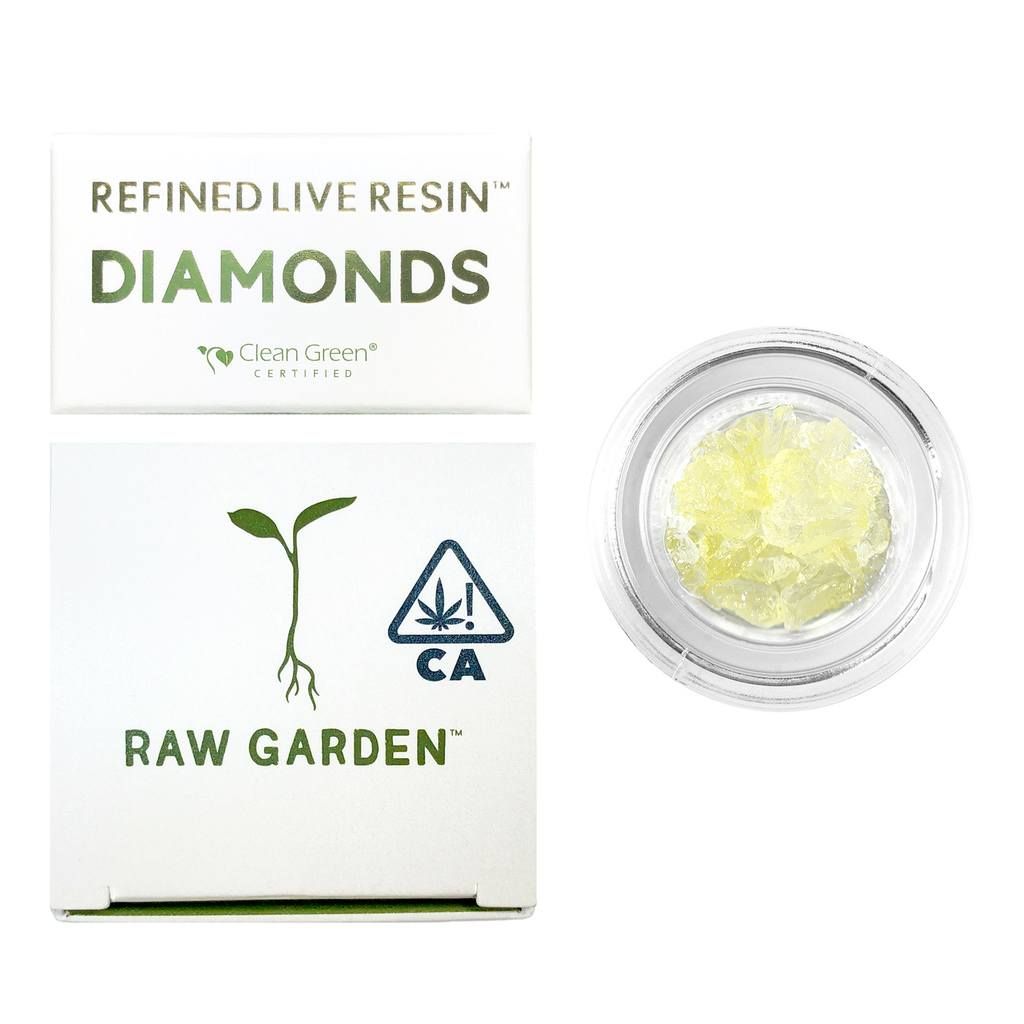 Raw Garden - Live Diamonds - 1g - Lemon Cream Cake