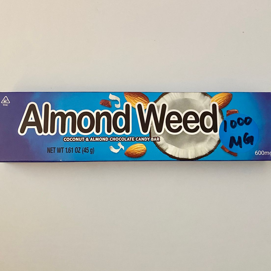 ALMOND Weed 1g Bar 1000mg