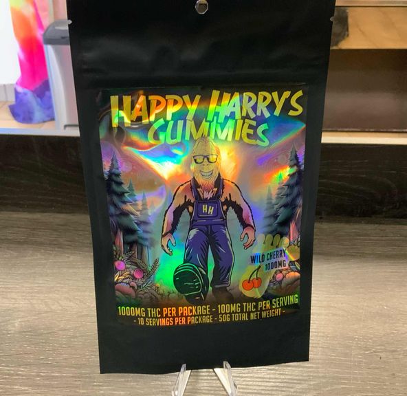 Wild Cherry Happy Harrys Gummy 1000mg