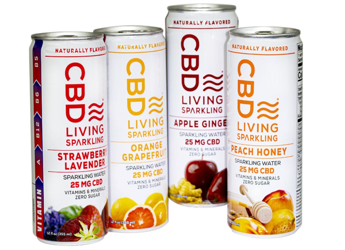 CBD Living Sparkling Water