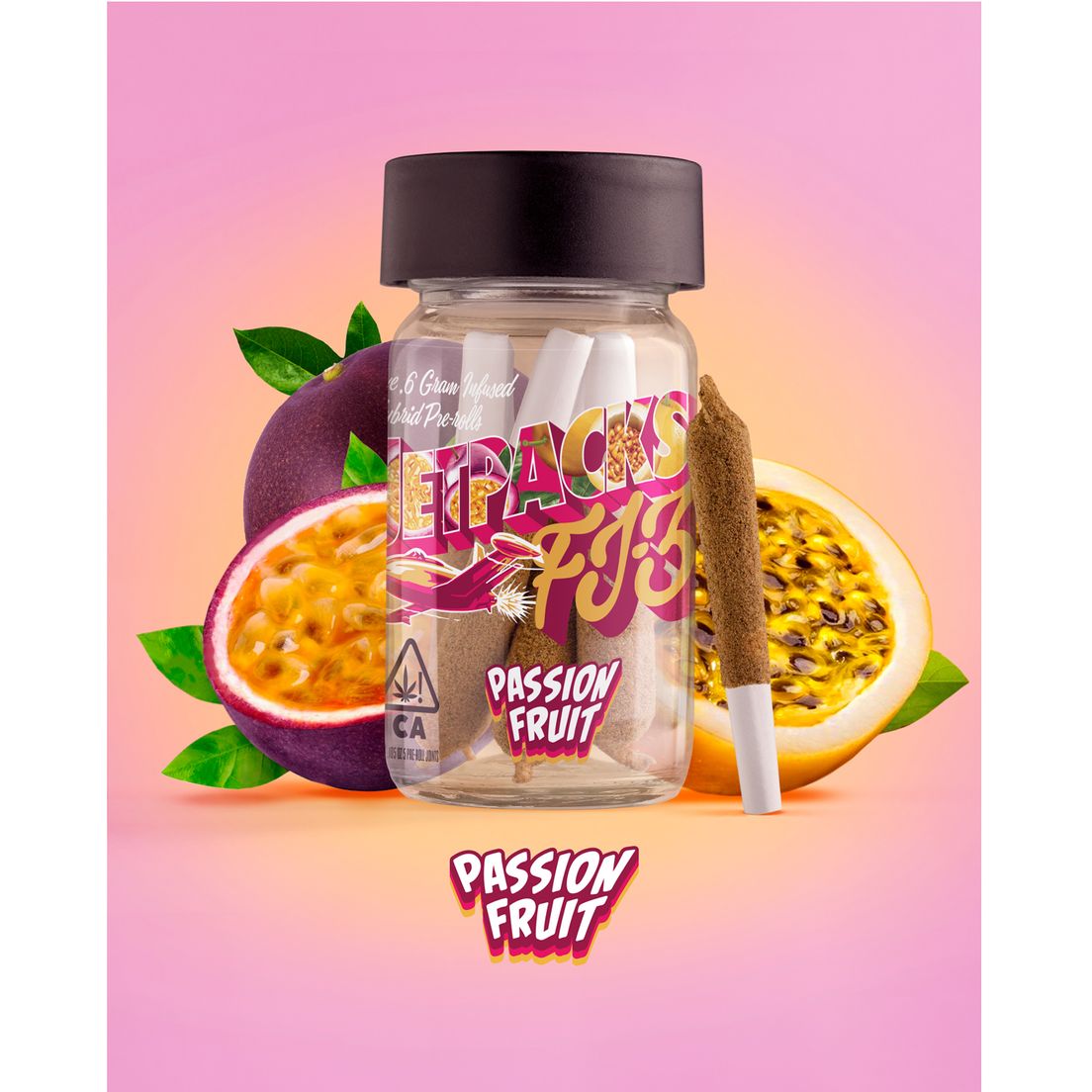 Passion Fruit FJ-3 (.6g Infused Preroll 5pk)