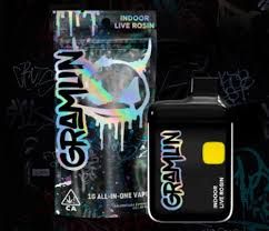 Gramlin- Peach Pie Live Rosin Disposable 1g (I)