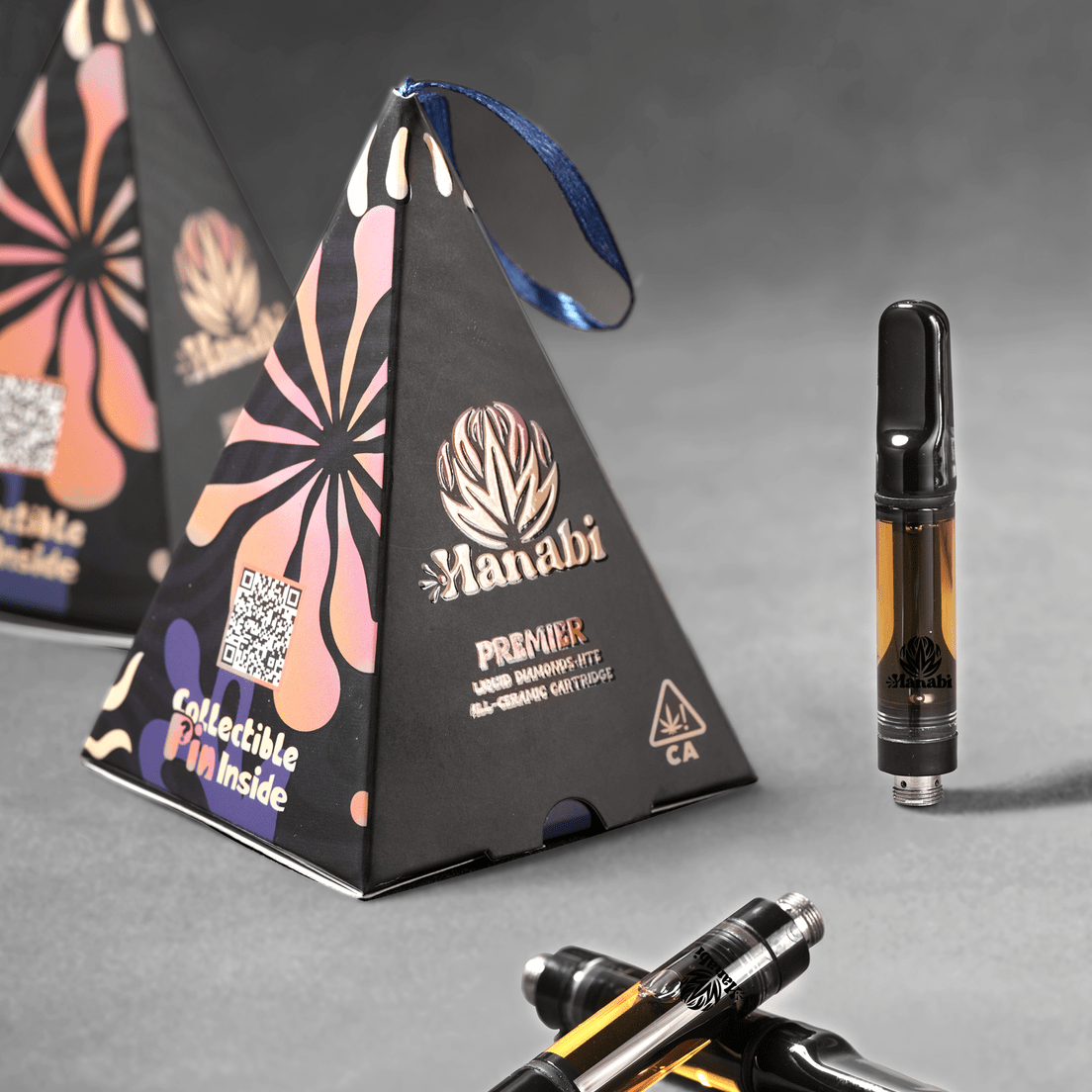 E. Hanabi 1g Liquid Diamond + HTE "Premier" Cartridge - Super Lemon Haze (S)
