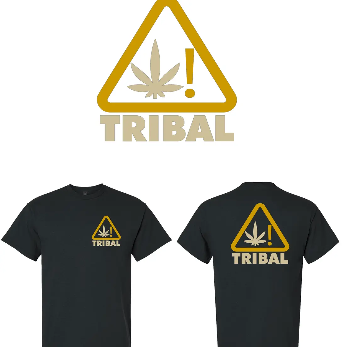 (M) TRIBAL WARNING T SHIRT