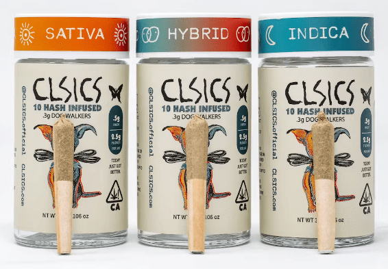 Clsics - 10 Pack .3g Hash Infused Pre Rolls | Dark Side Of The Berry