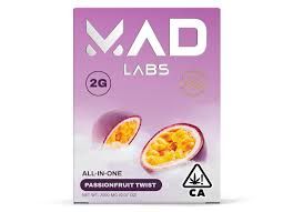 Mad Labs | All-in-one (Gold Edition) | 2g | I | Passionfruit Twist