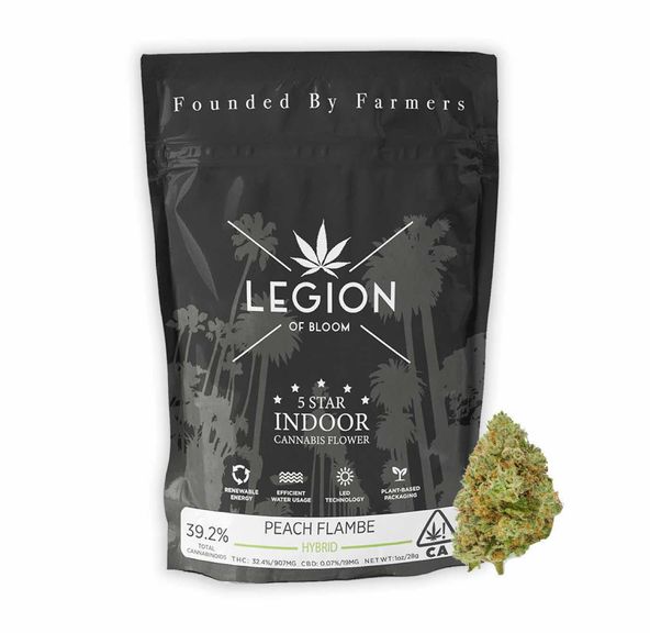Indoor Flower - 3.5g Peach Flambe