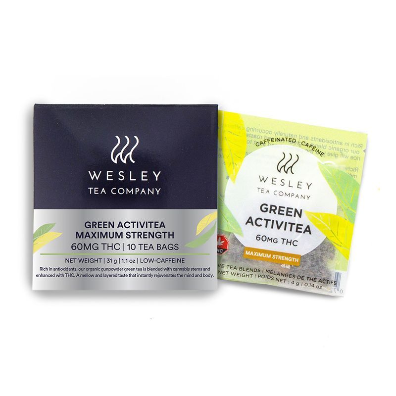 MAX Green Activitea 60mg THC 10-pack | Wesley Tea