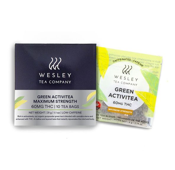 MAX Green Activitea 60mg THC 10-pack | Wesley Tea