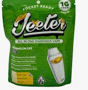 JEETERS WATERMELON ZKZ 1G AIO DIAMONDS VAPE INDICA