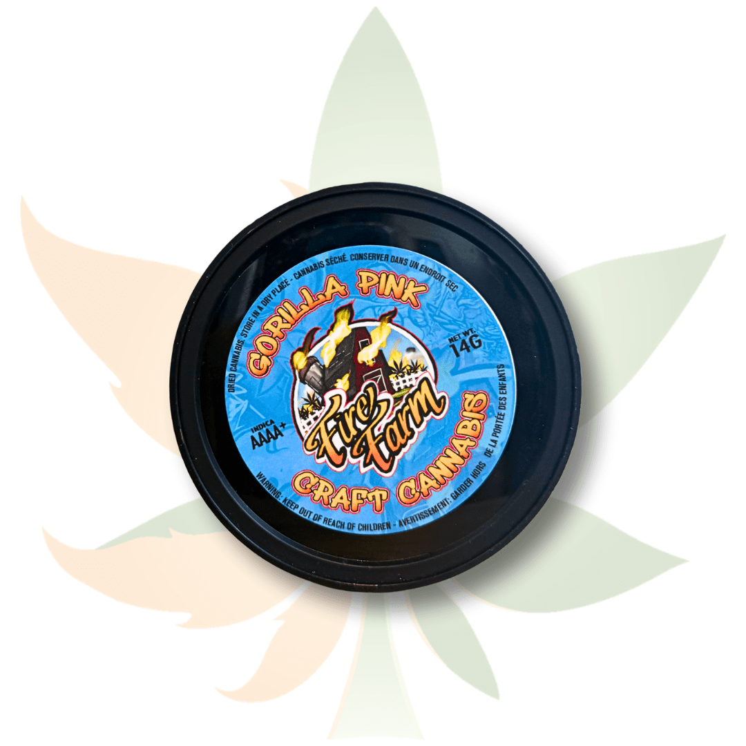Fire Farm 14G Craft** Cannabis Can- Gorilla Pink