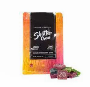 600mg Shatter Chews Party Pack - Sativa 165.00 g