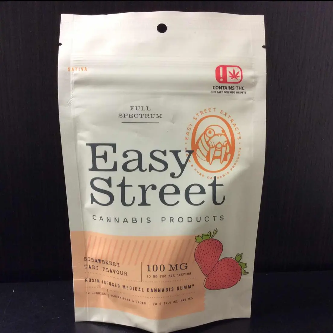 Easy Street 100mg Gummies - Sativa