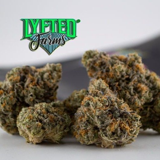 1. Lyfted Farms 3.5g Flower - 9/10 - Nump's Grapes **SALE**