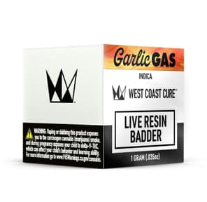 Garlic Gas Live Resin Badder 1.00 g