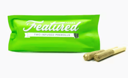 Featured Farms - Maui Waui Infused Prerolls 2pk 1g