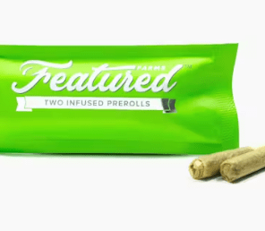 Featured Farms - Maui Waui Infused Prerolls 2pk 1g