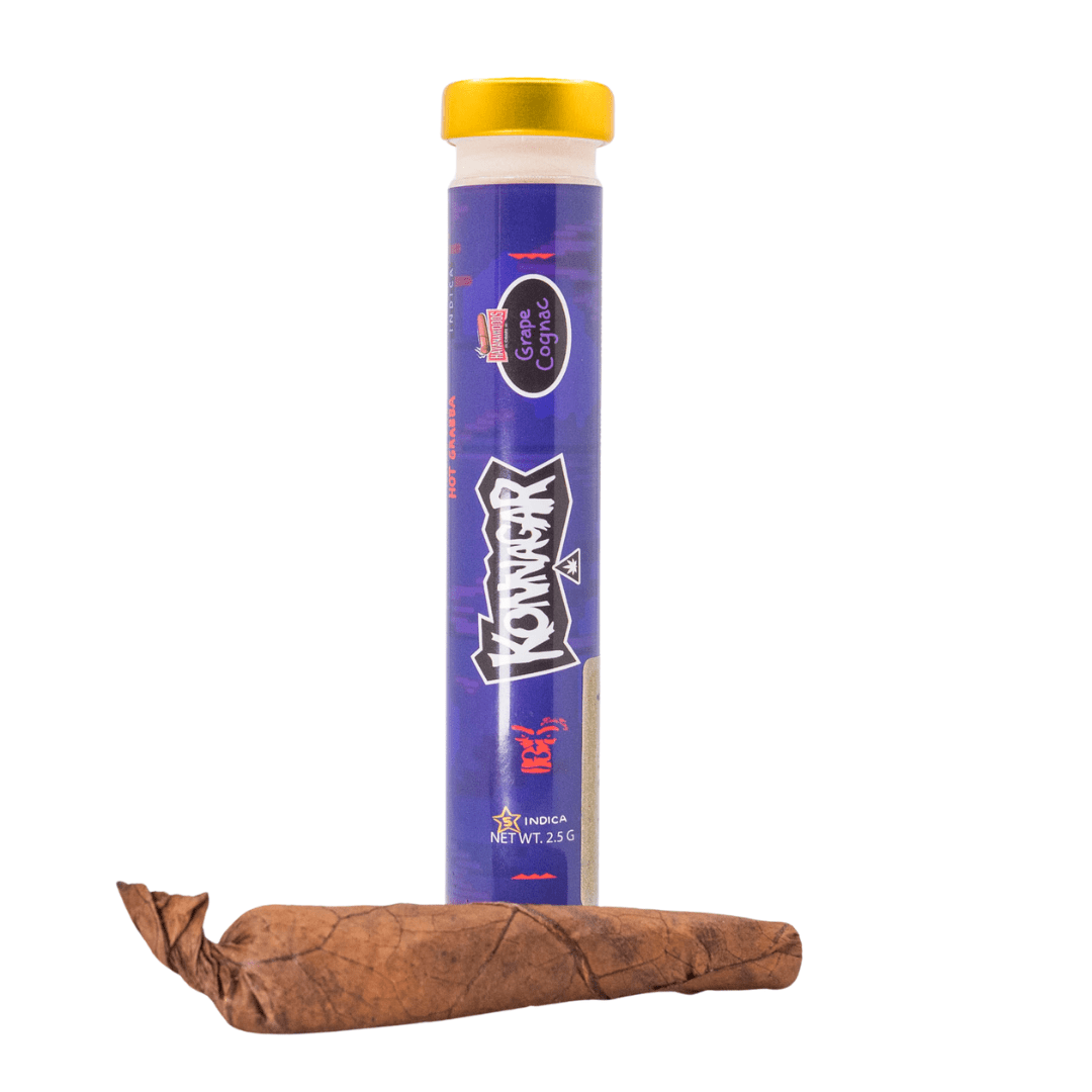 2.5G Grape Cognac - Grabba Infused Konnagar Blunt by Kush Kong