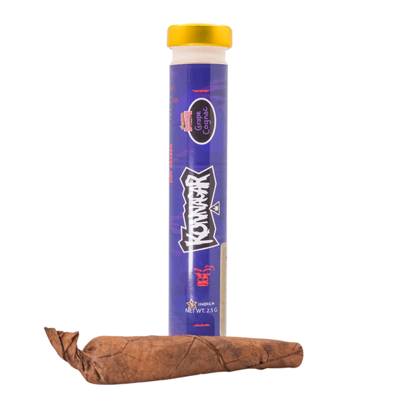 2.5G Grape Cognac - Grabba Infused Konnagar Blunt by Kush Kong