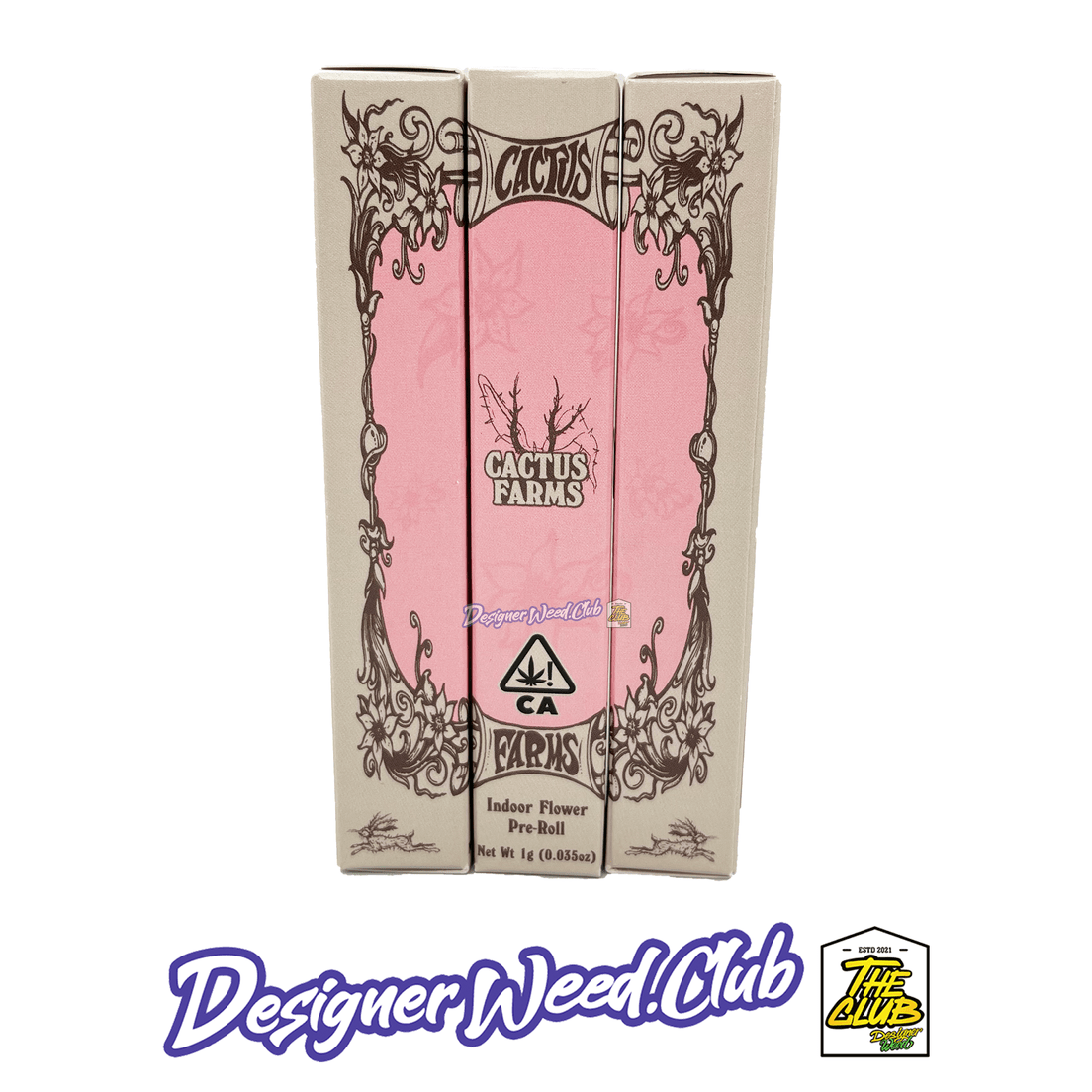 Cactus Farms - PYT Jack - Premium Preroll 1g *New Strain*