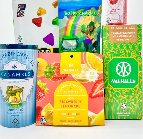 *Deal! $65 for 400mg THC Mix n'Match Any Pack Bros., Valhalla, Buddy Charms, Canamels & Kolas Edibles