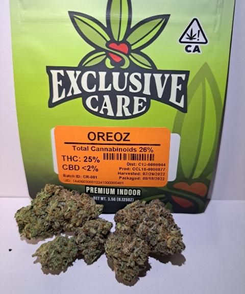 Exclusive Care Oreoz 3.5g 25%