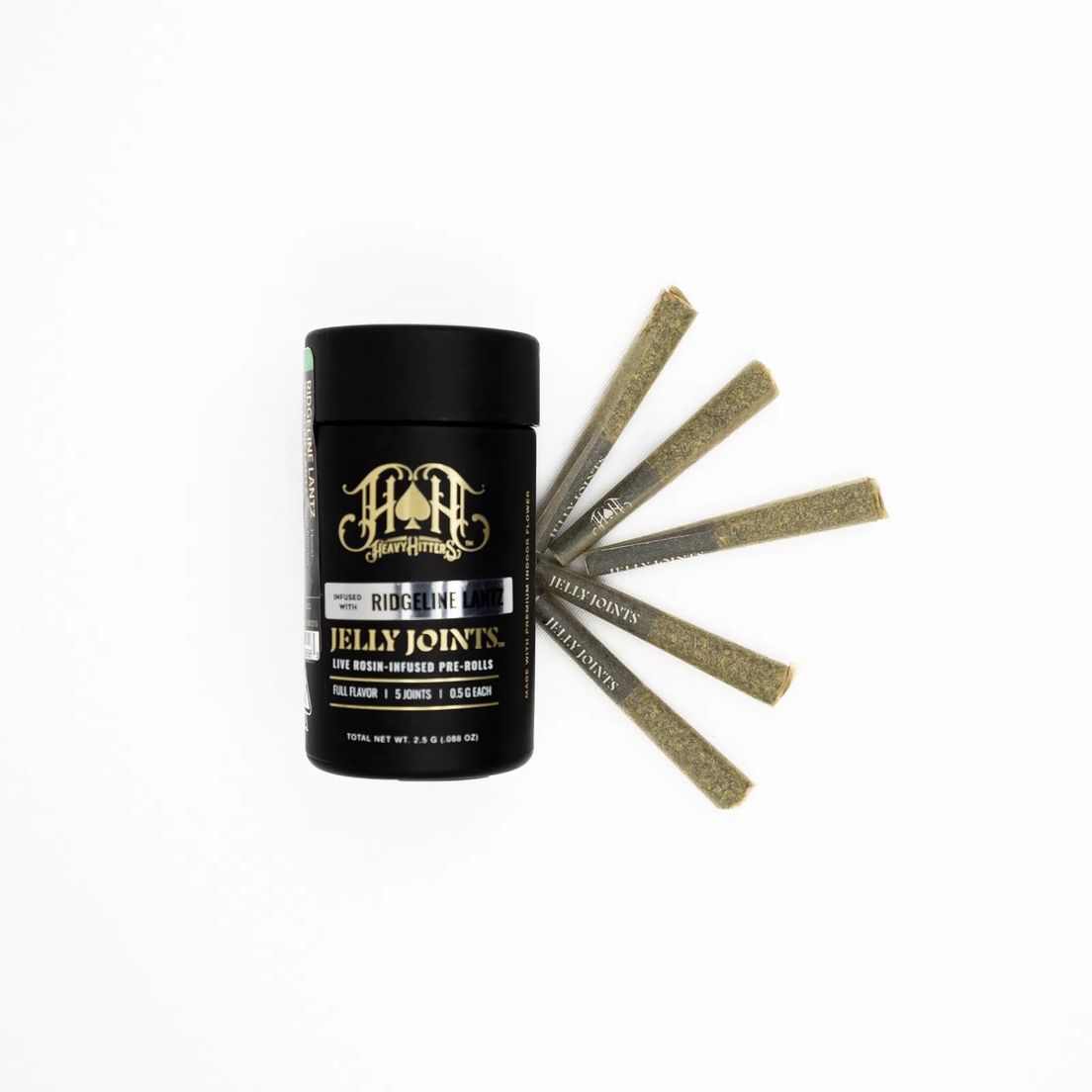 Heavy Hitters- Gravy x Country Rose Rosin Jelly Joints 5pk 2.5g (H)