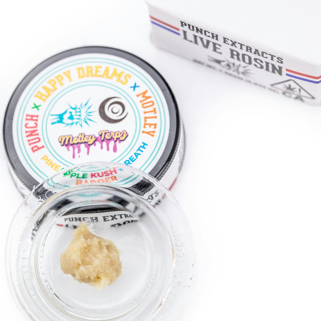 Punch Edibles & Extracts - Live Rosin Badder - Ice Cream Oranges - Tier 4 1g