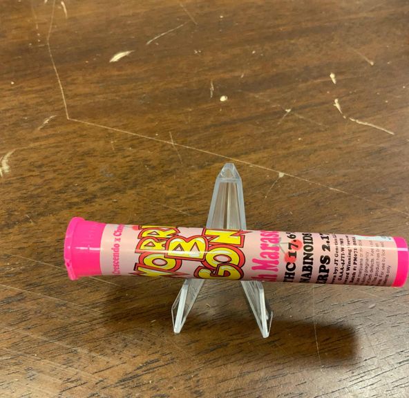 Peach Maraschino Worry B Gone Preroll 1g